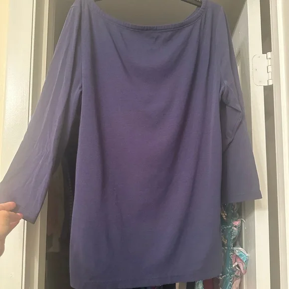 EUC Lilly Pulitzer boatneck knit top - Picture 3 of 3